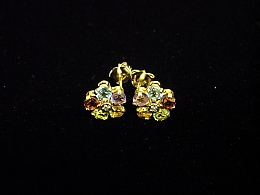 Златни обеци, 1.23гр. ,Пловдив