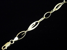 Златна синджирна гривна, 6.84гр. ,Бургас