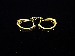 Златни обеци, 1.35гр. ,Бургас