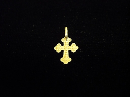 Златен кръст, 0.32гр. ,Бургас