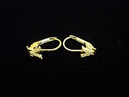 Златни обеци, 1.4гр. ,Бургас