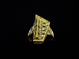 Златен дамски пръстен, 2.08гр. ,Бургас