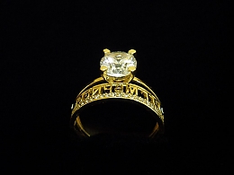 Златен дамски пръстен, 3.39гр. ,Бургас