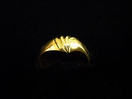 Златен дамски пръстен, 2.57гр. ,Карнобат