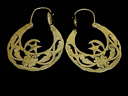 Златни обеци, 9.6гр. ,Айтос