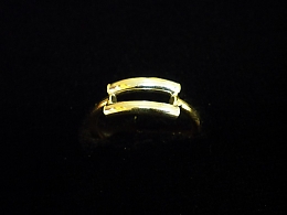 Златен дамски пръстен, 1.52гр. ,Айтос