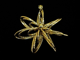 Златен медальон, 3.56гр. ,Бургас