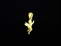 Златен медальон, 0.81гр. ,Бургас