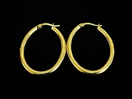 Златни обеци, 2.69гр. ,Айтос