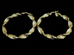 Златни обеци, 4.62гр. ,Бургас