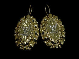 Златни обеци, 4.1гр. ,Бургас