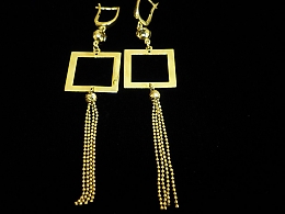 Златни обеци, 4.98гр. ,Бургас