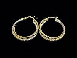 Златни обеци, 2.73гр. ,Бургас