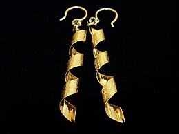 Златни обеци, 2.06гр. ,Карнобат