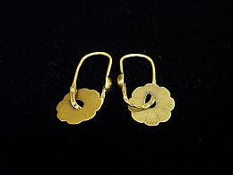 Златни обеци, 1.52гр. ,Бургас