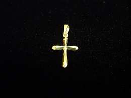 Златен кръст, 0.64гр. ,Айтос