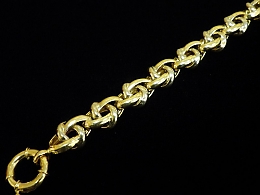 Златна синджирна гривна, 11.03гр. ,Средец