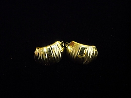 Златни обеци, 1.63гр. ,Бургас