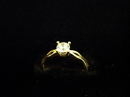 Златен дамски пръстен, 1.22гр. ,Айтос