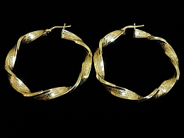 Златни обеци, 4.88гр. ,Айтос