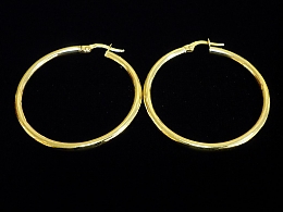 Златни обеци, 2.34гр. ,Айтос