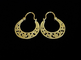 Златни обеци, 2.68гр. ,Айтос