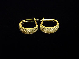 Златни обеци, 2.38гр. ,Айтос