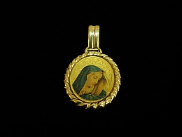 Златен медальон, 1.82гр. ,Айтос