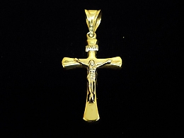 Златен кръст, 1.58гр. ,Средец