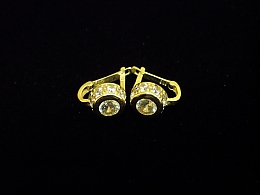 Златни обеци, 1.99гр. ,Бургас