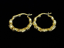 Златни обеци, 2.58гр. ,Средец