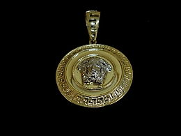 Златен медальон, 4.34гр. ,Средец