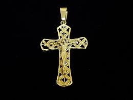 Златен кръст, 1.94гр. ,Средец