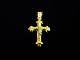 Златен кръст, 1.57гр. ,Средец