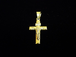 Златен кръст, 0.76гр. ,Средец