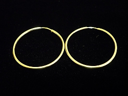 Златни обеци, 1.82гр. ,Бургас