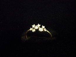 Златен дамски пръстен, 0.97гр. ,Айтос