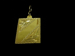 Златен медальон, 1.23гр. ,Бургас