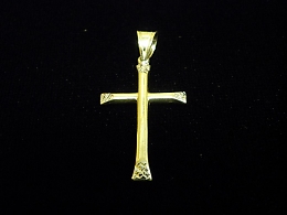 Златен кръст, 0.83гр. ,Бургас