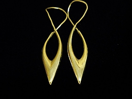 Златни обеци, 2.92гр. ,Пловдив