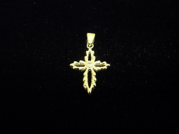 Златен кръст, 0.9гр. ,Бургас