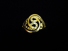 Златен дамски пръстен, 2.84гр. ,Бургас