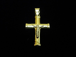 Златен кръст, 1.73гр. ,Бургас