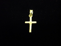 Златен кръст, 0.87гр. ,Средец