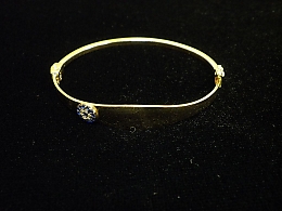 Златна детска гривна, 4.09гр. ,Средец