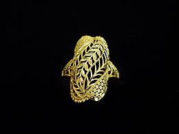 Златен дамски пръстен, 2.27гр. ,Средец