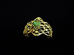 Златен дамски пръстен, 1.83гр. ,Бургас