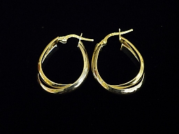 Златни обеци, 2.98гр. ,Средец