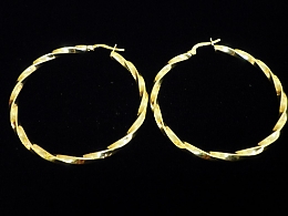 Златни обеци, 4.43гр. ,Бургас