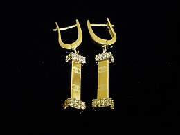 Златни обеци, 4.67гр. ,Бургас